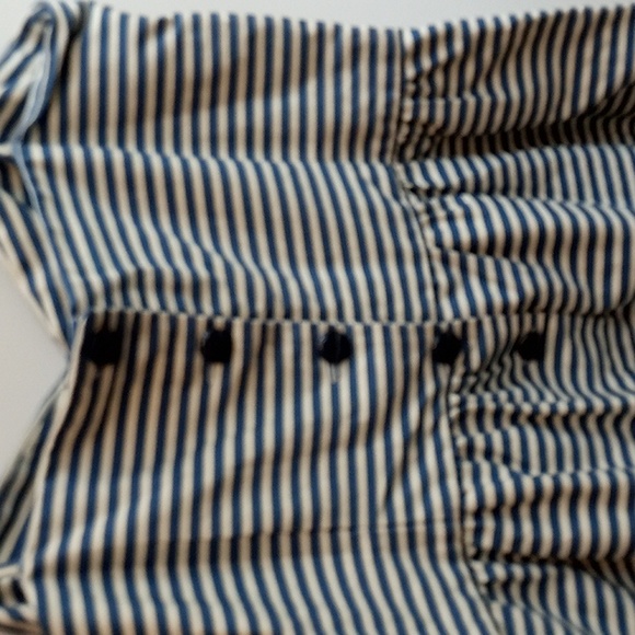 Polo Ralph Lauren Blue And White Stripe Size 12 Dress - Picture 5 of 6